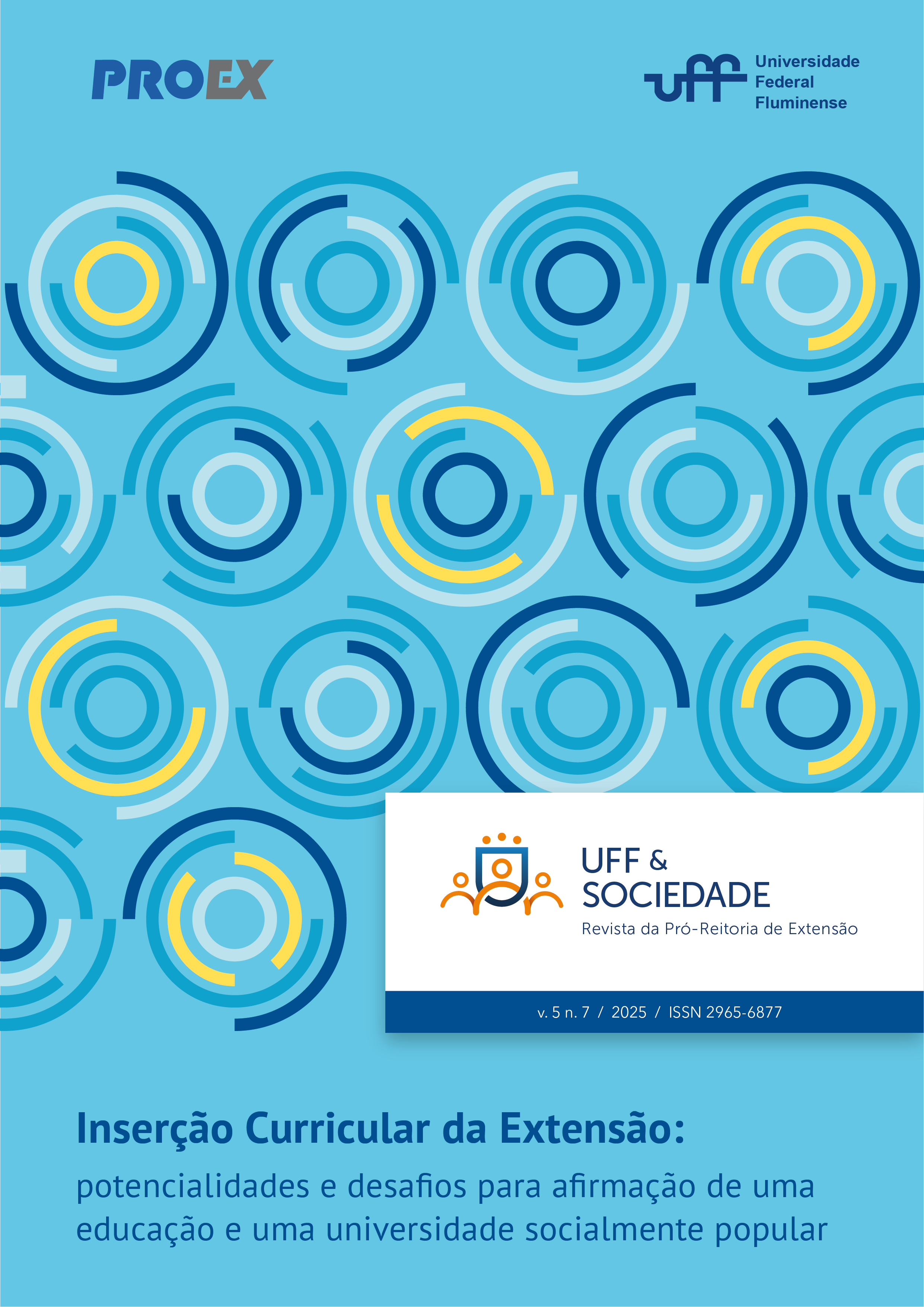 					Visualizar v. 5 n. 7 (2025): Inserção Curricular da Extensão: potencialidades e desafios para afirmação de uma educação e de uma universidade socialmente popular
				