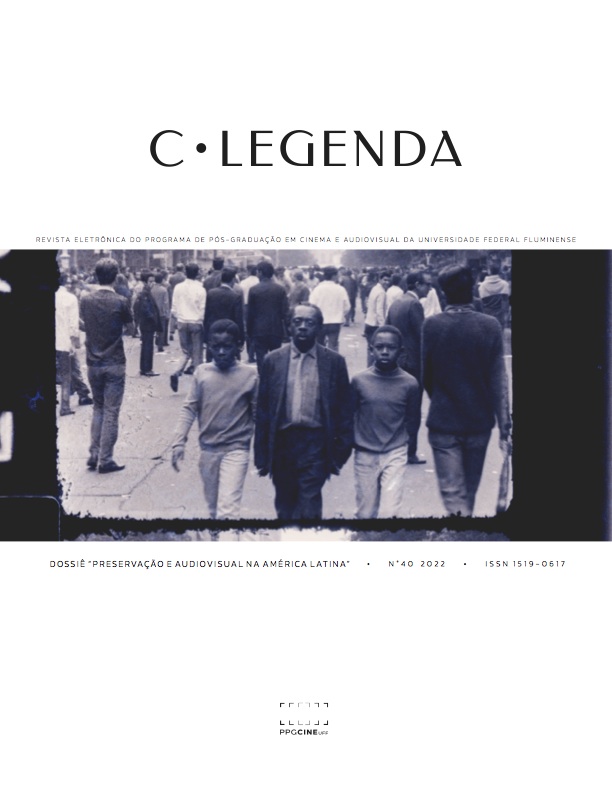 					Visualizar v. 1 n. 40 (2022): Preservação e audiovisual na América Latina
				